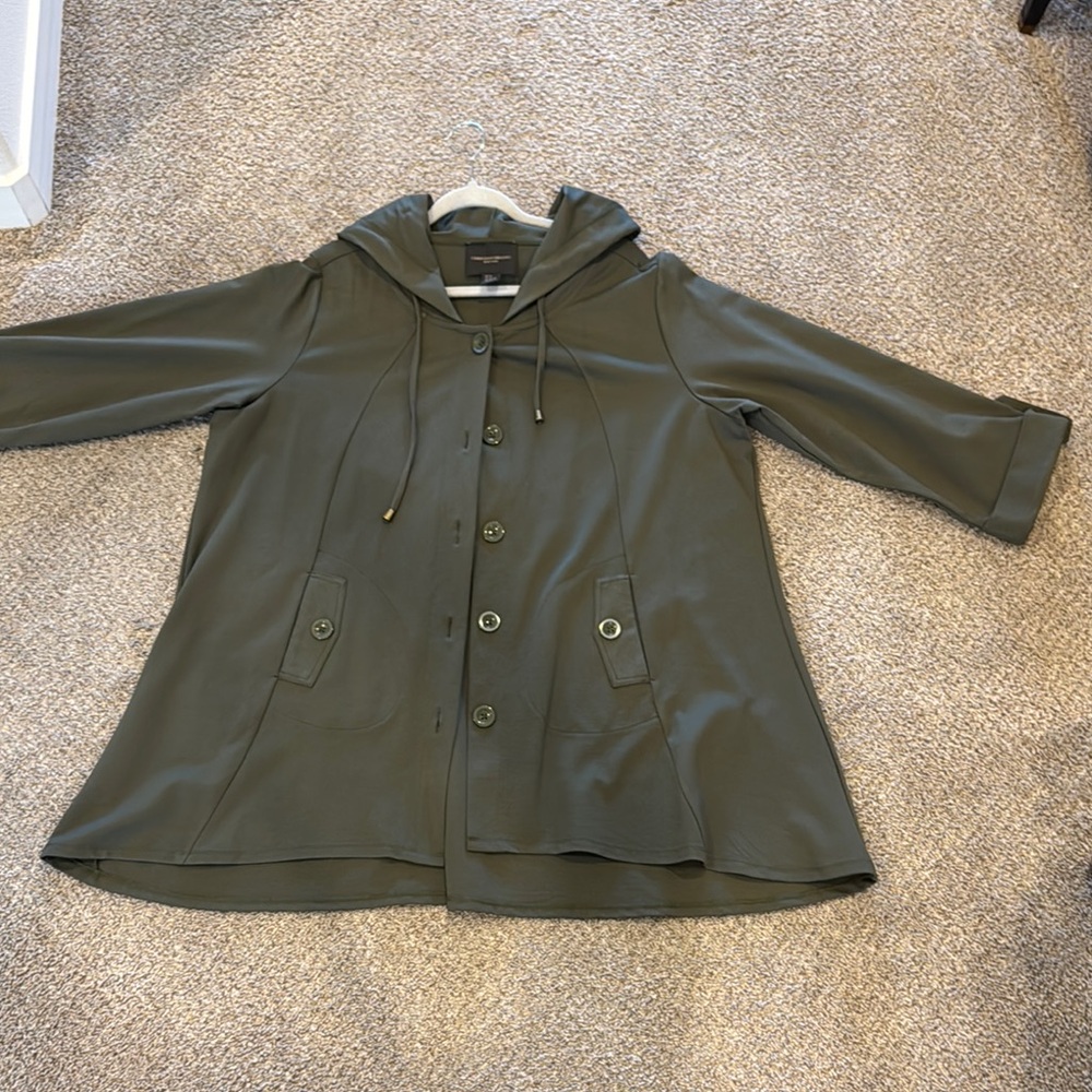 Christian Siriano (via TJ Maxx)   swing jacket. Size 3X.